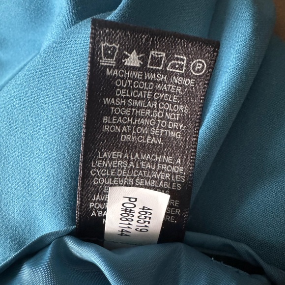 RW&CO Azur Blue Pants with High Waist and Tapered Ankle - Picture 13 of 13